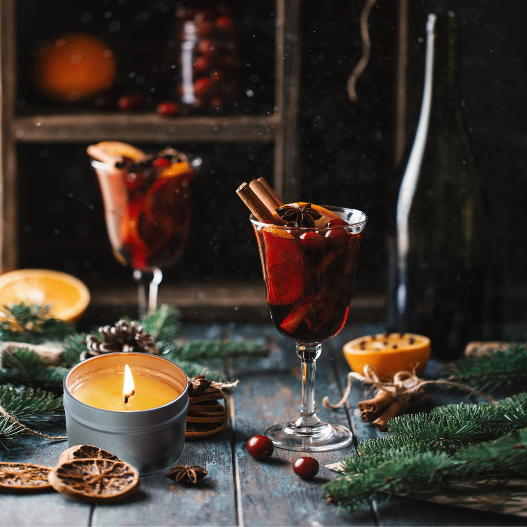 Mulled Wine Refillable Wood Wick Candle