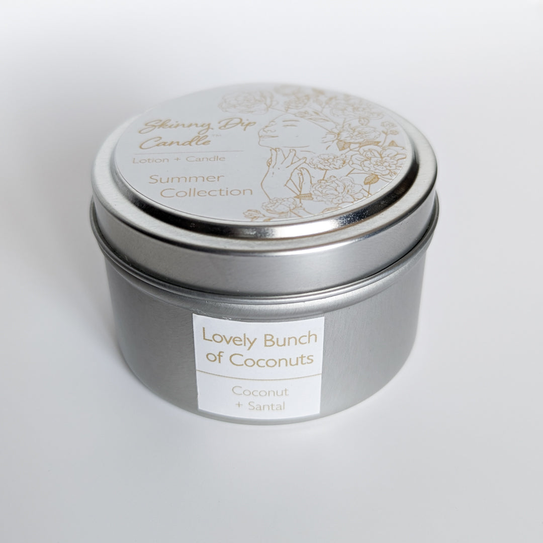 Skinny Dip Candle 4oz (Lovely Bunch of Coconuts)