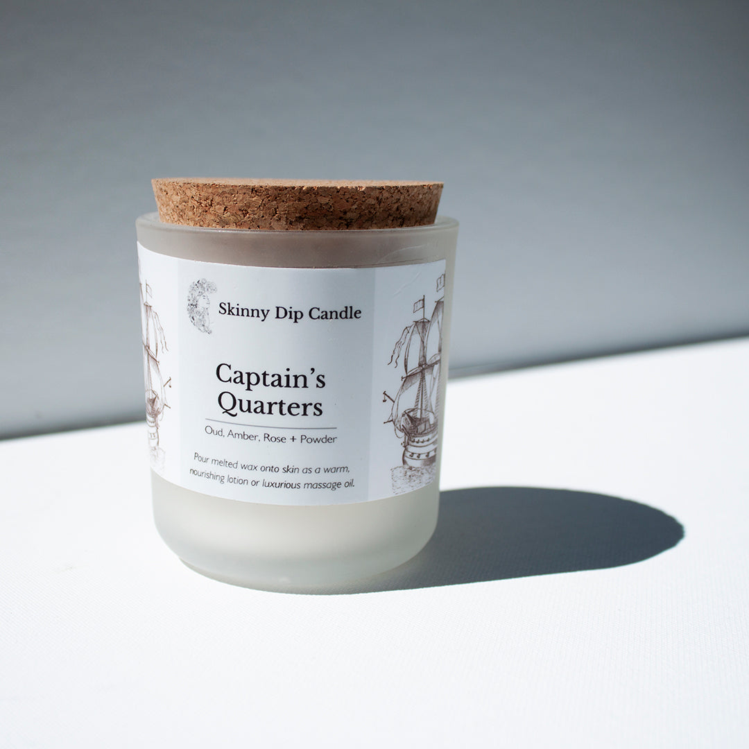 Skinny Dip Candle: Captain's Quarters (6oz)