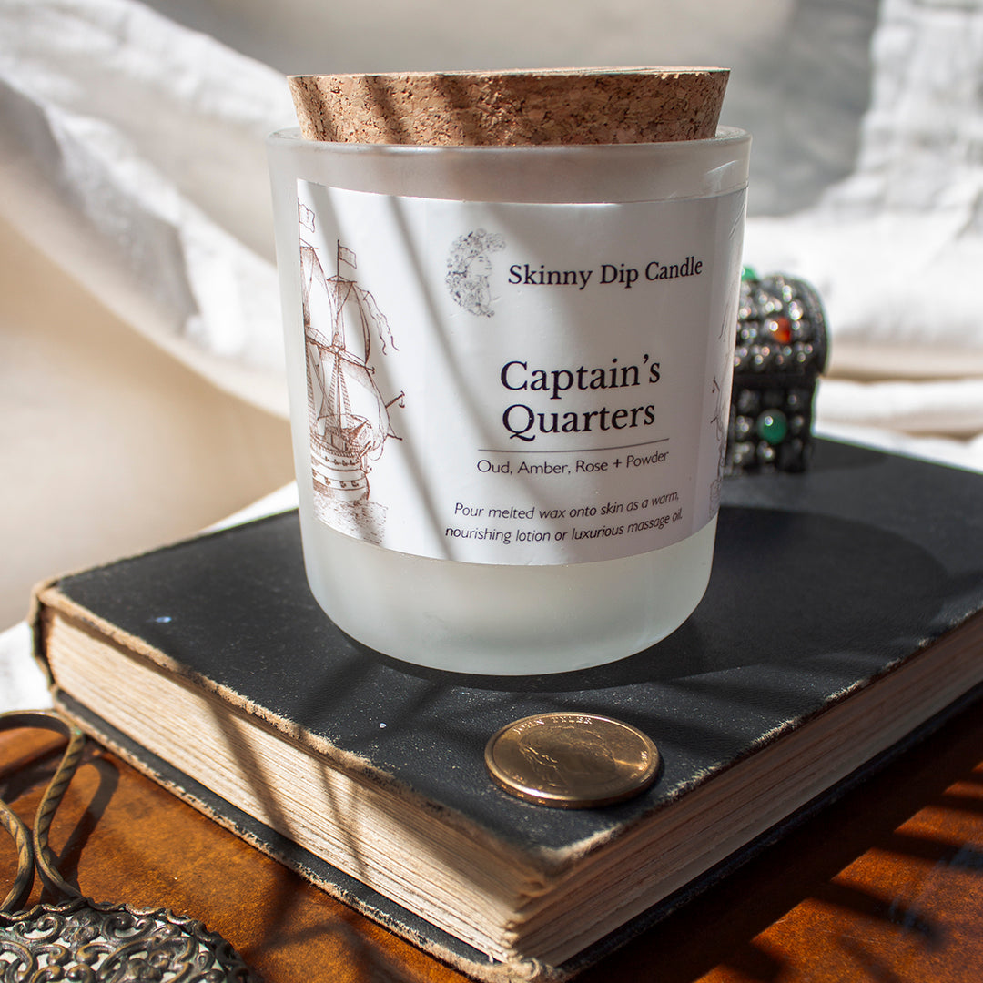 Skinny Dip Candle: Captain's Quarters (6oz)