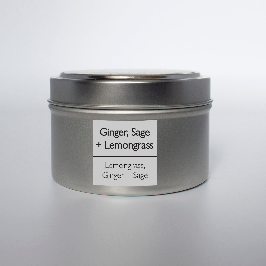 Skinny Dip Candle 4oz (Ginger, Sage & Lemongrass)